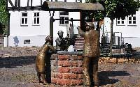 Bad Vilbel Zier-Brunnen >der Wasserbuben